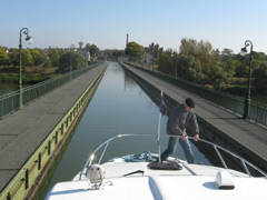 Kanalbrücke von Briare - über die Loire